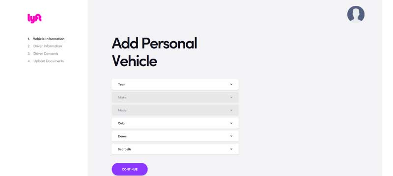 Lyft Driver Sign-up Bonus Step 3