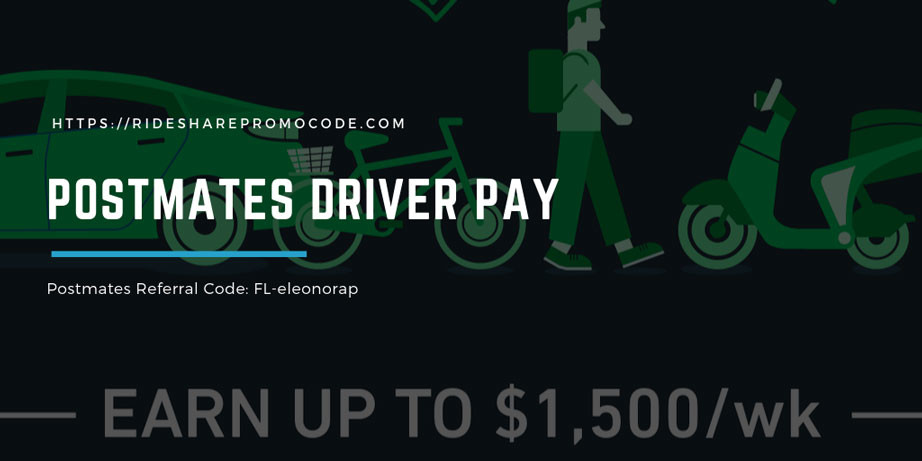 postmates driver pay