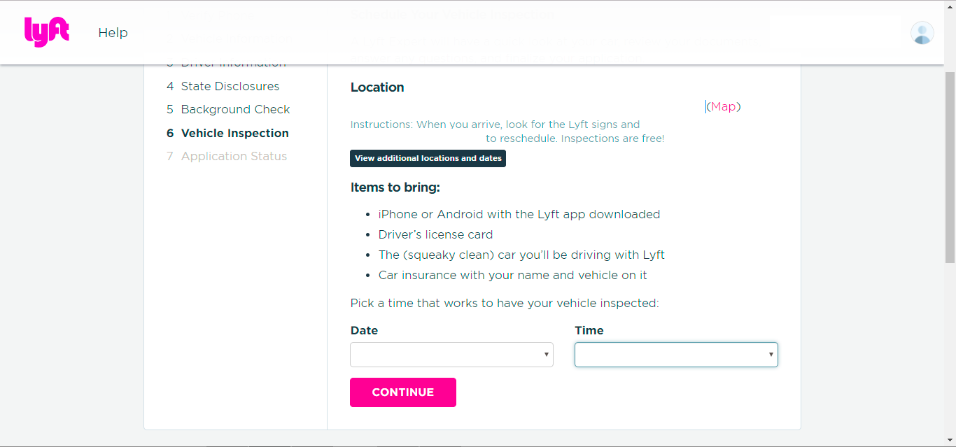 Lyft Driver Sign-up Bonus Step 3